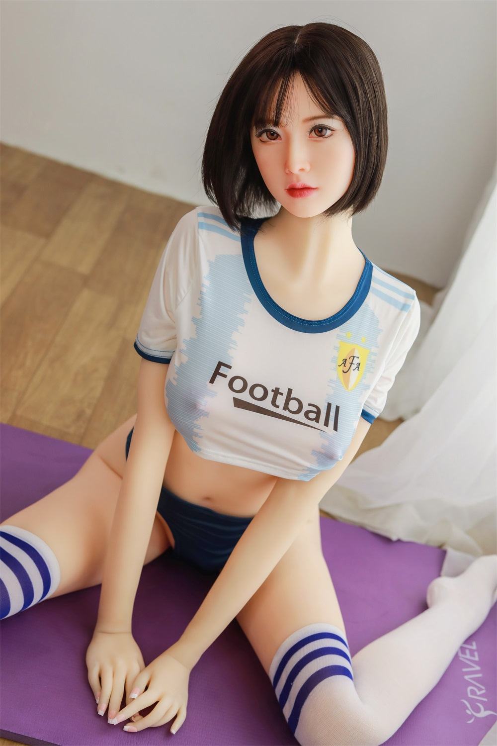 165CM Japanese Large Breast Short Black Hair TPE Sex Doll - Qingqing IDATEDOLL