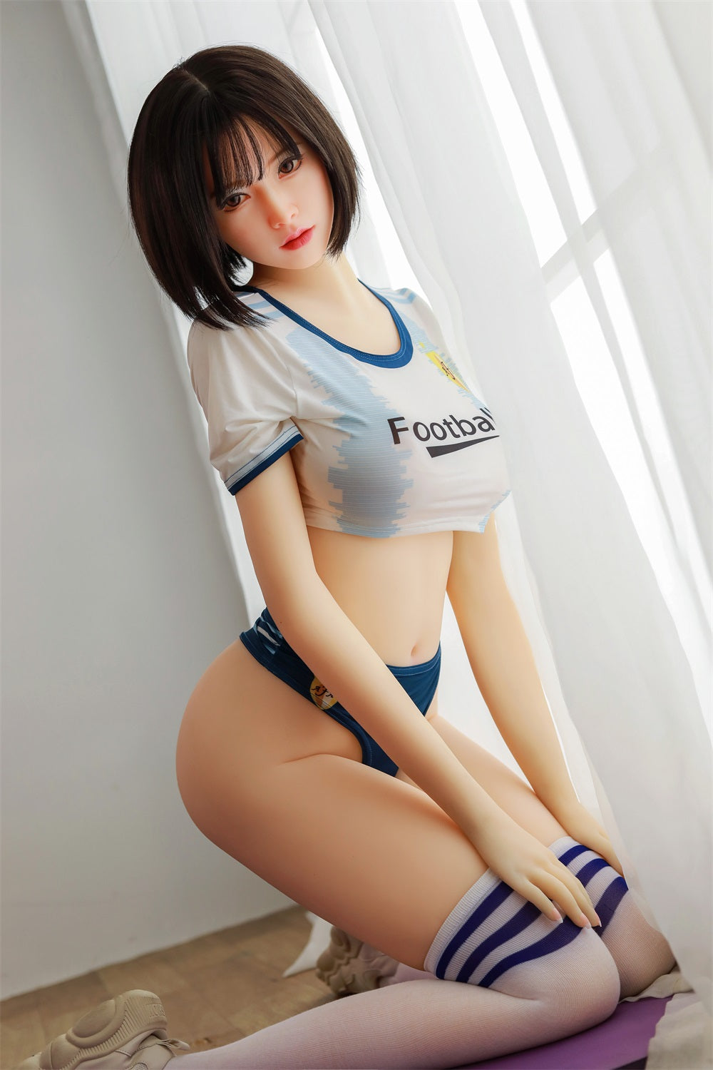165CM Japanese Large Breast Short Black Hair TPE Sex Doll - Qingqing IDATEDOLL