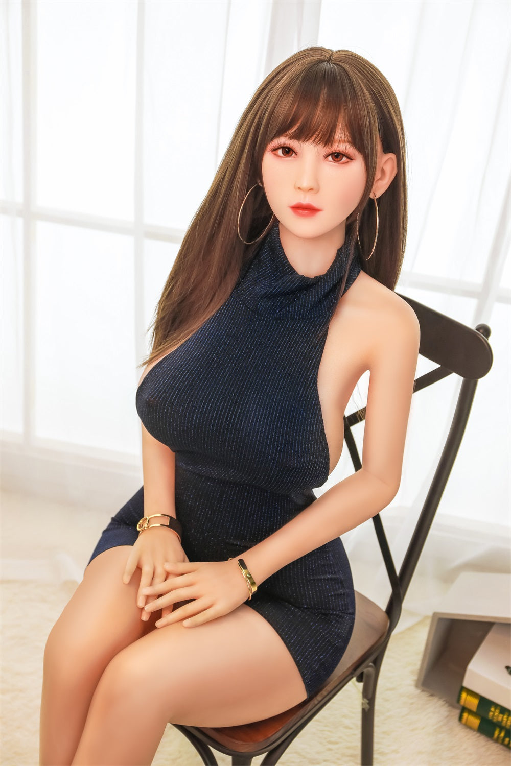 170cm Japanese Blonde Hair Sexy Big Boobs Adult TPE Sex Doll - Madeline IDATEDOLL