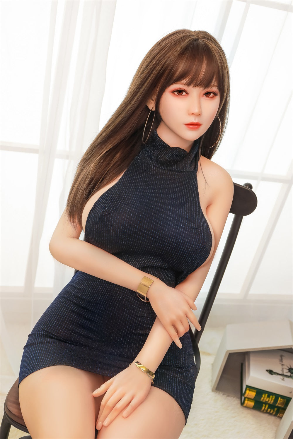 170cm Japanese Blonde Hair Sexy Big Boobs Adult TPE Sex Doll - Madeline IDATEDOLL