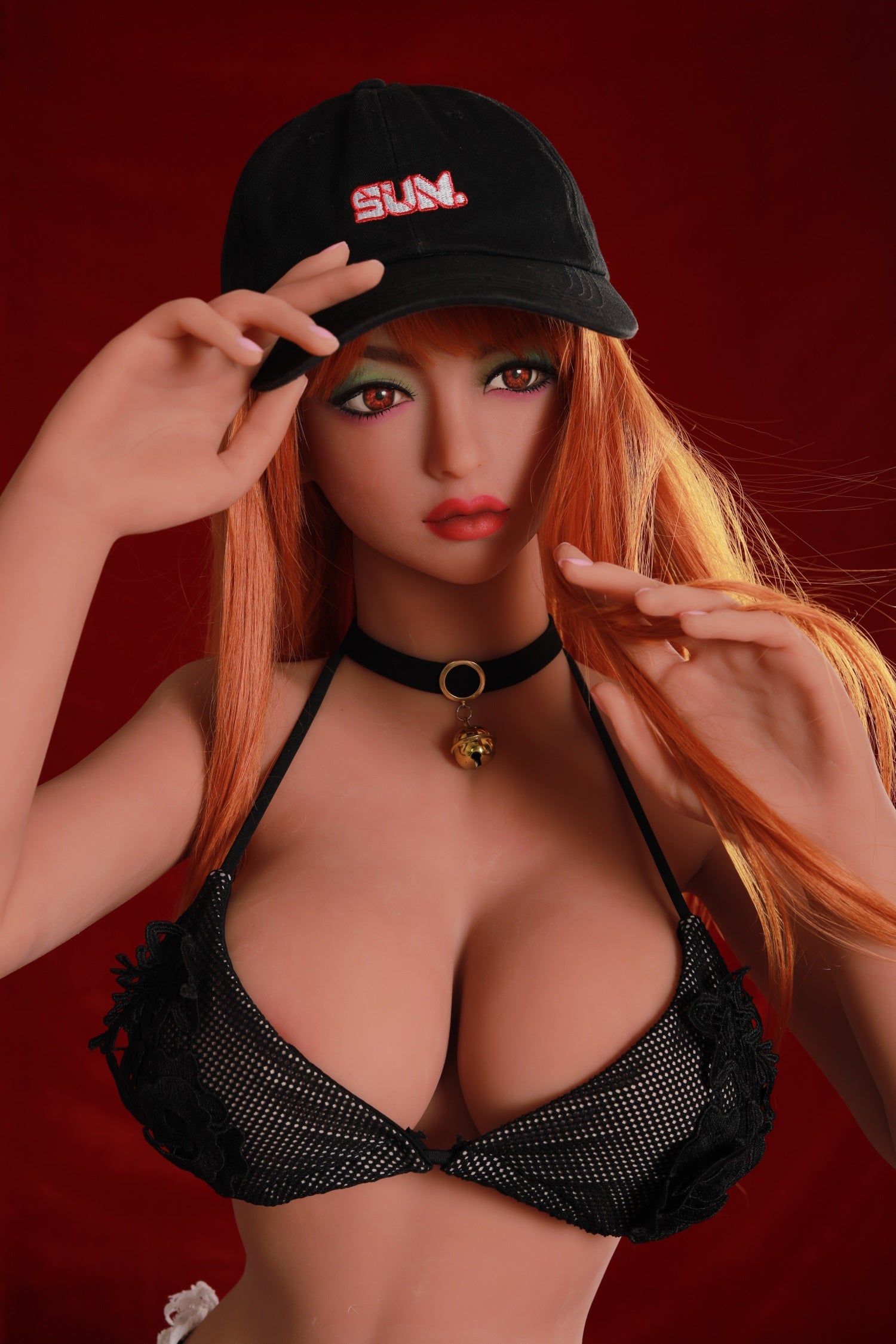 158CM Large Breast Orange Hair TPE Sex Doll - Lucy IDATEDOLL
