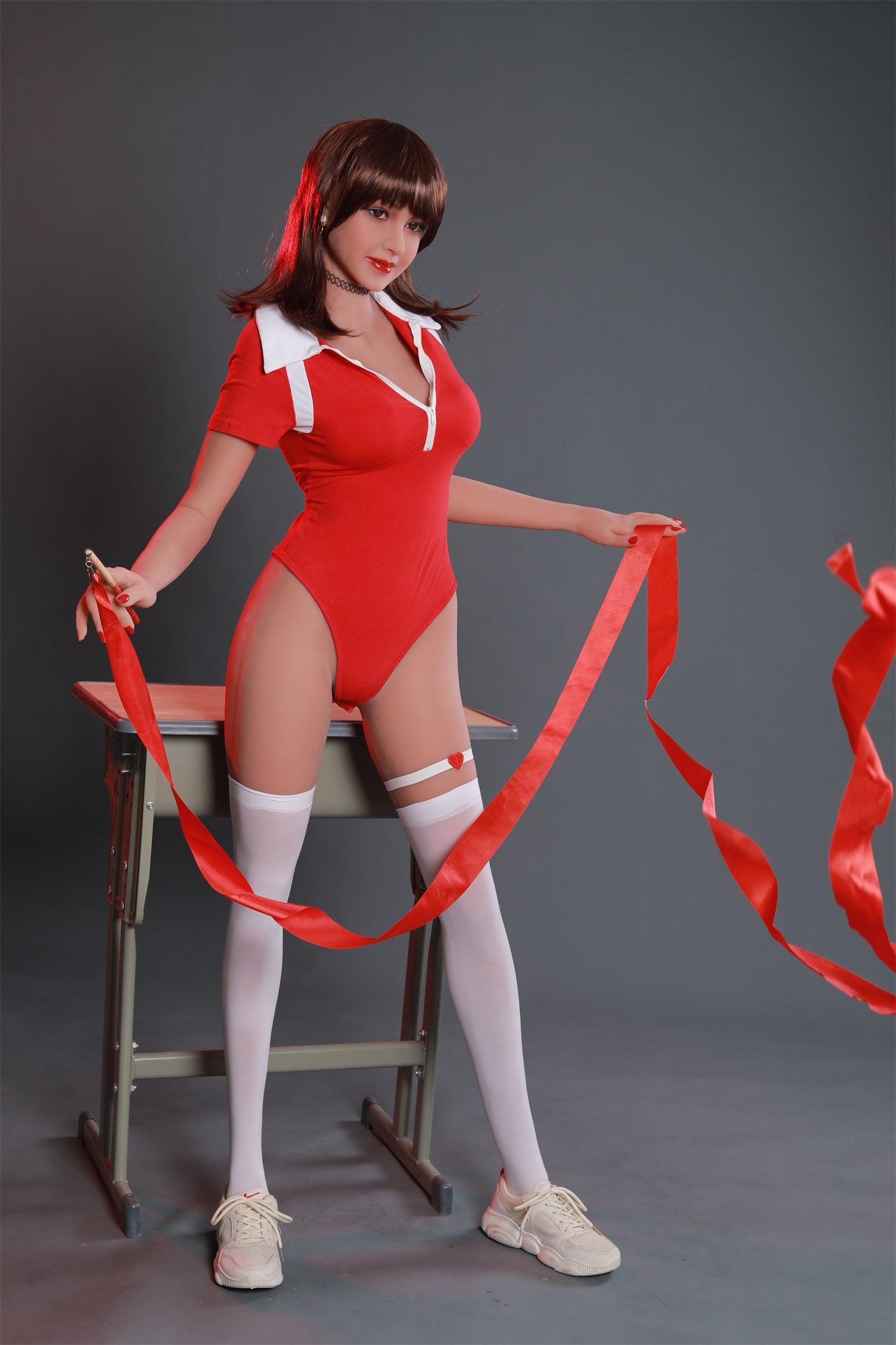 163CM Medium Breast Brown Hair Adult Love TPE Sex Doll - Renla IDATEDOLL