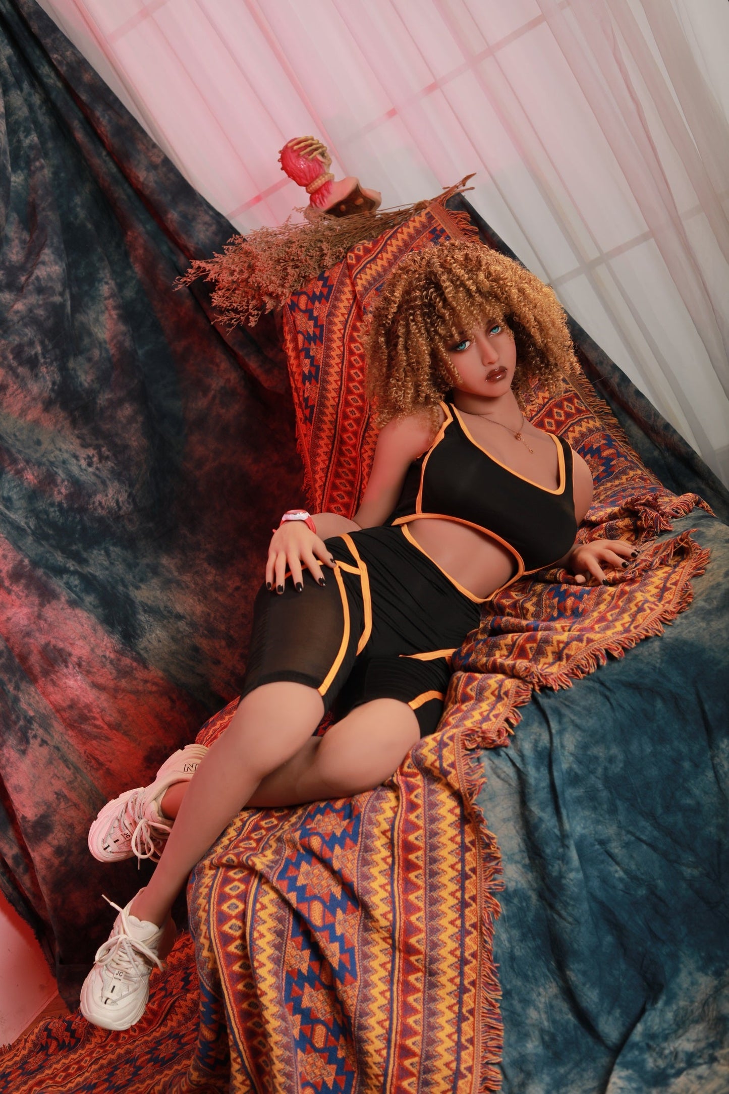 165CM Big Boobs Brown Hair Chubby TPE Sex Doll - Celine IDATEDOLL