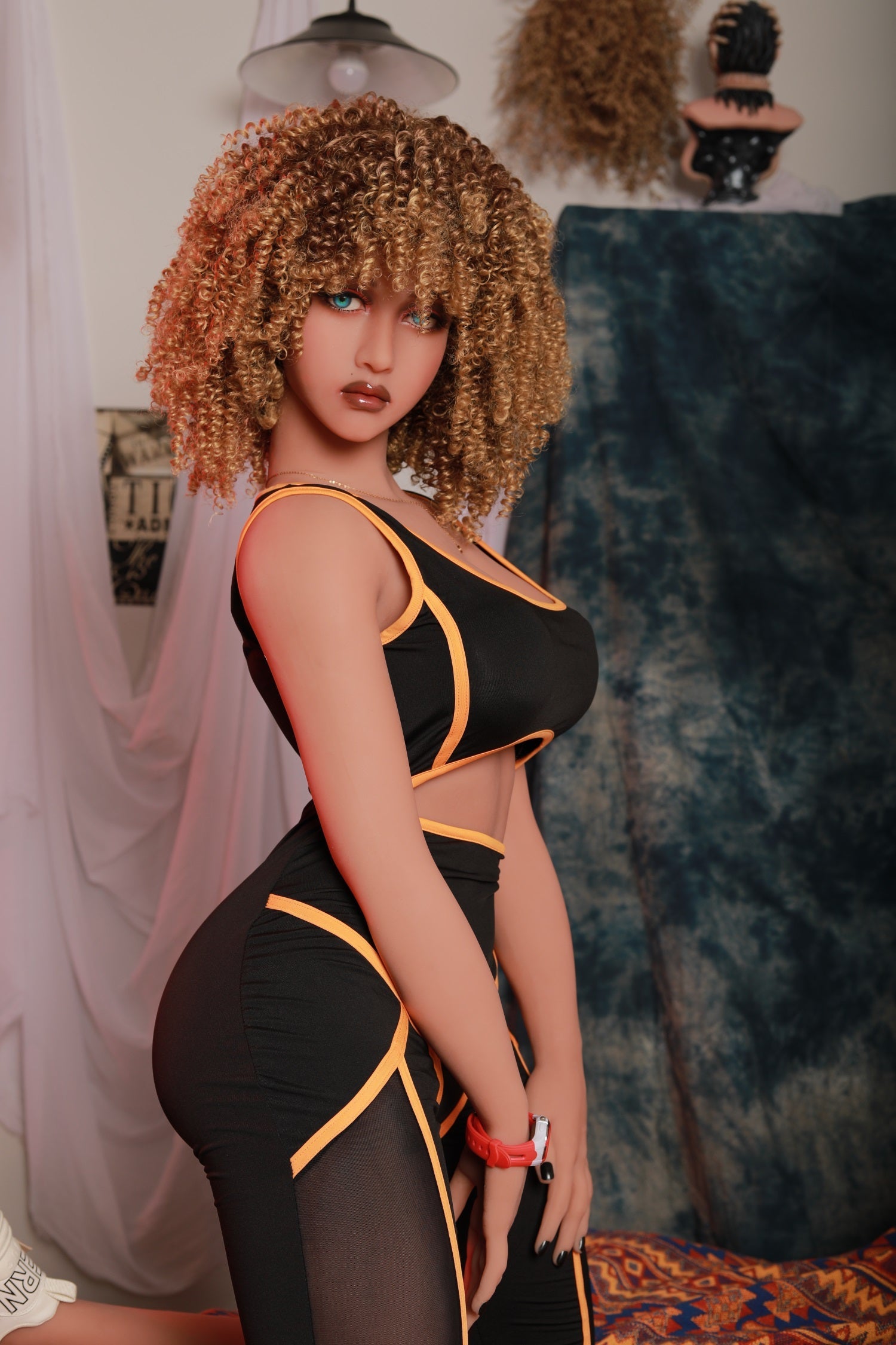 165CM Big Boobs Brown Hair Chubby TPE Sex Doll - Celine IDATEDOLL