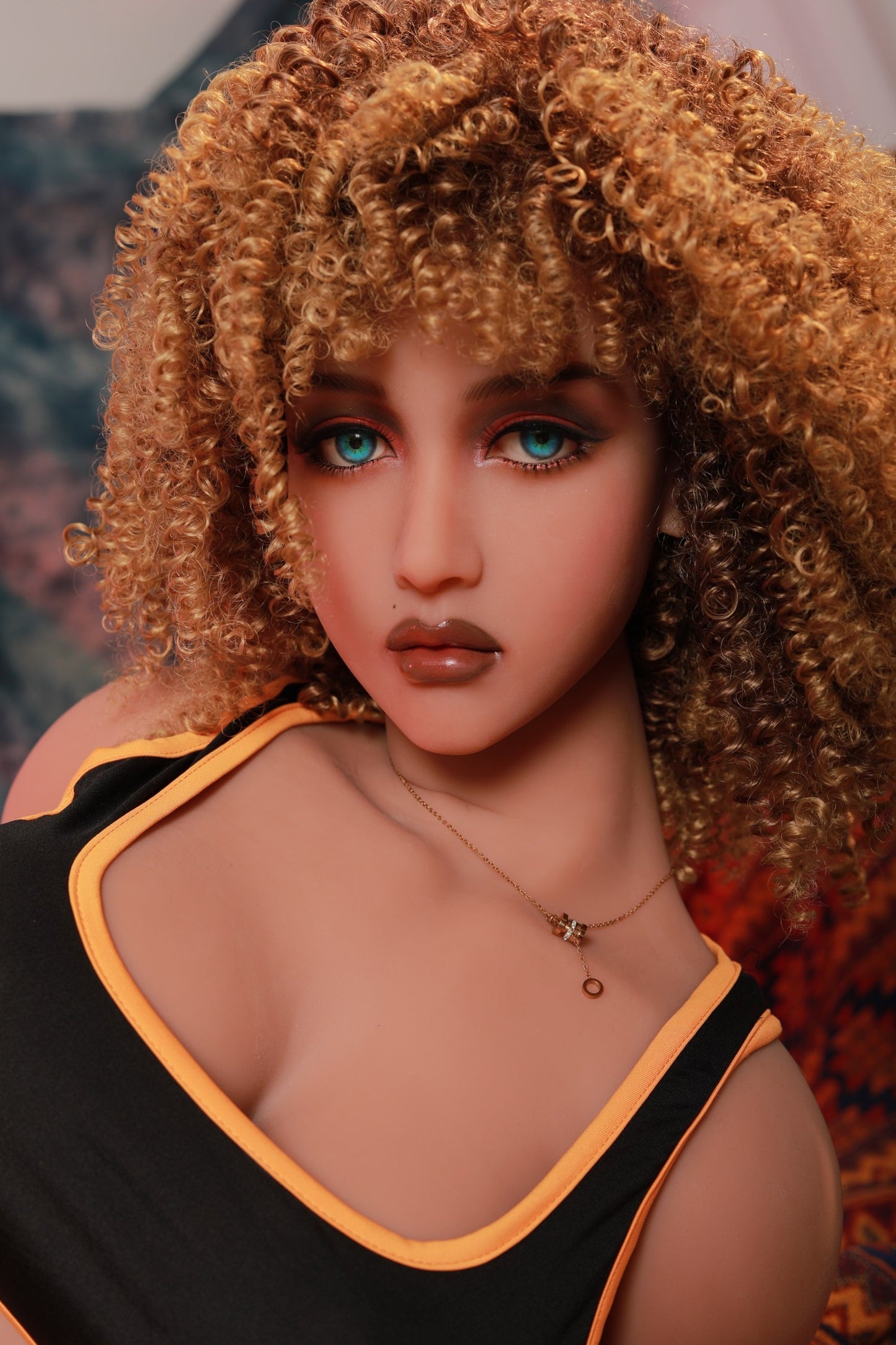 165CM Big Boobs Brown Hair Chubby TPE Sex Doll - Celine IDATEDOLL