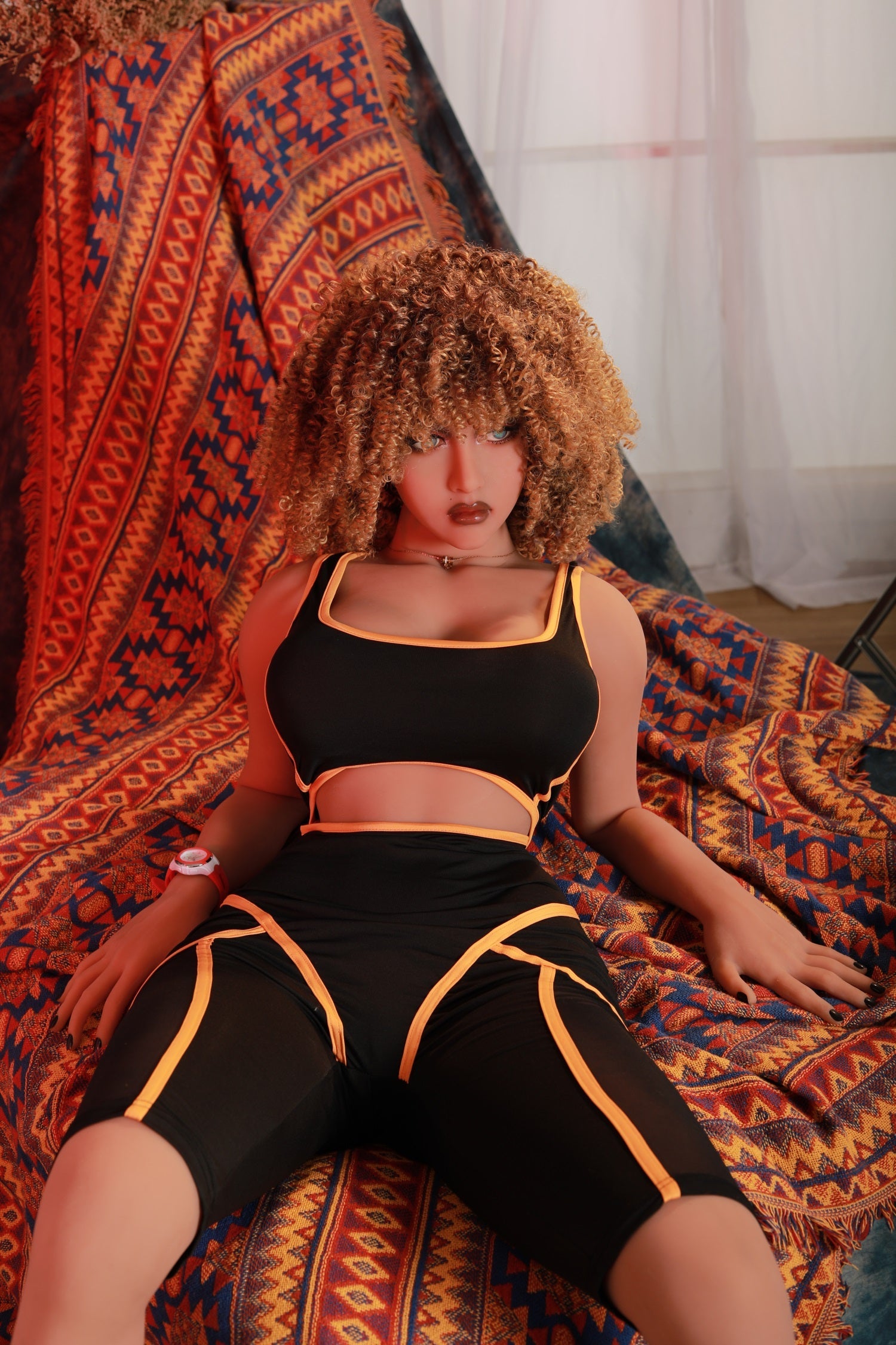 165CM Big Boobs Brown Hair Chubby TPE Sex Doll - Celine IDATEDOLL