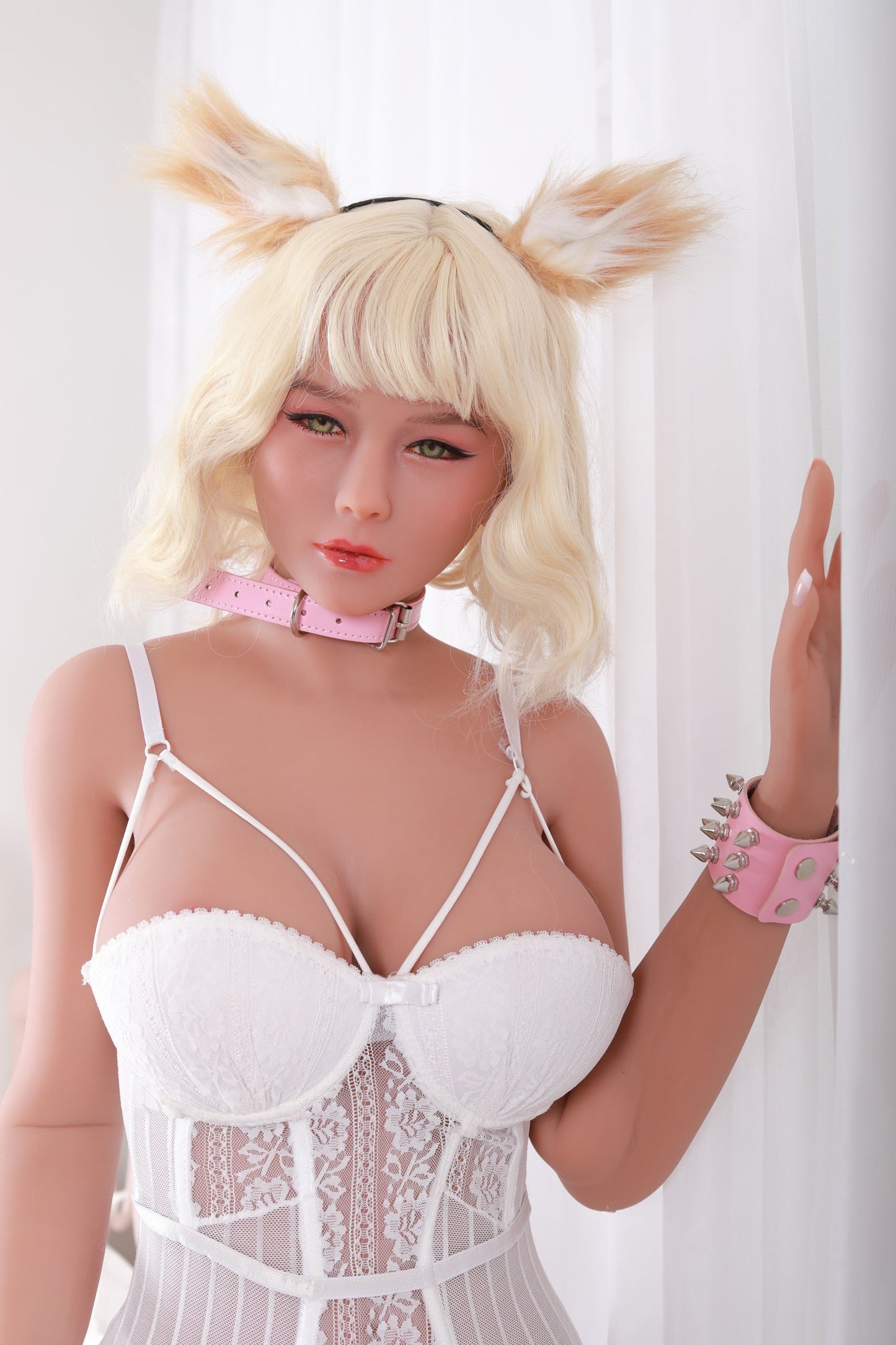 165CM Big Breast White Hair Adult Love TPE Sex Doll - Zama IDATEDOLL