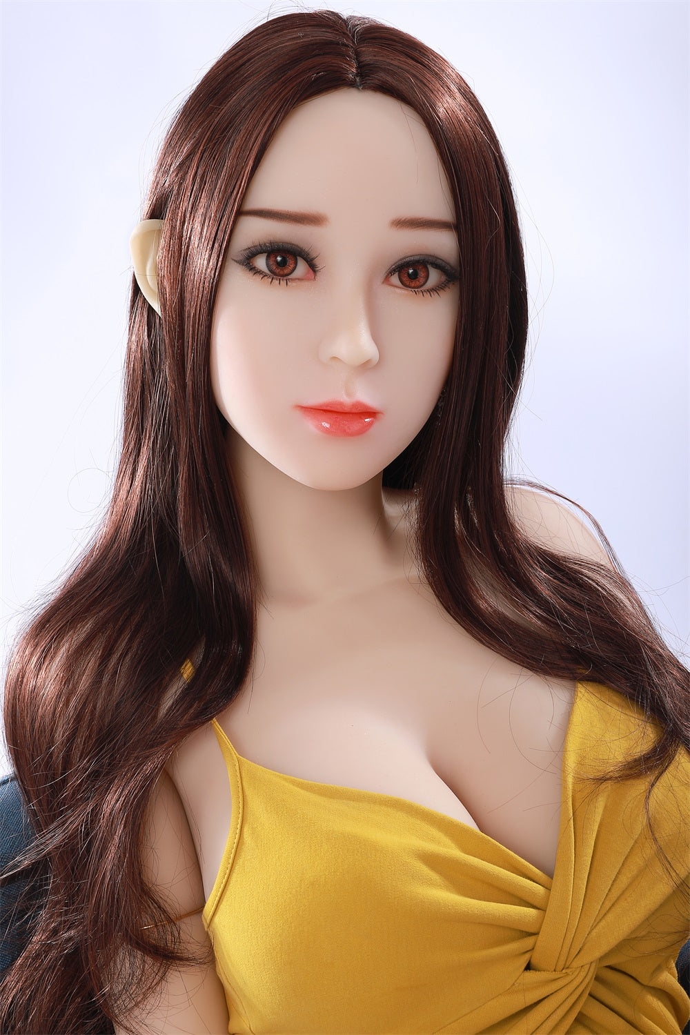 165CM Japanese Large Breast Brown Hair TPE Sex Doll - Lin Lin IDATEDOLL