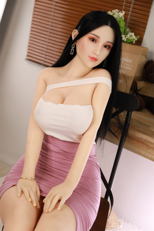 170CM Japanese Big Breast Silicone Head+ TPE Body Adult Love Sex Doll -Mixue IDATEDOLL