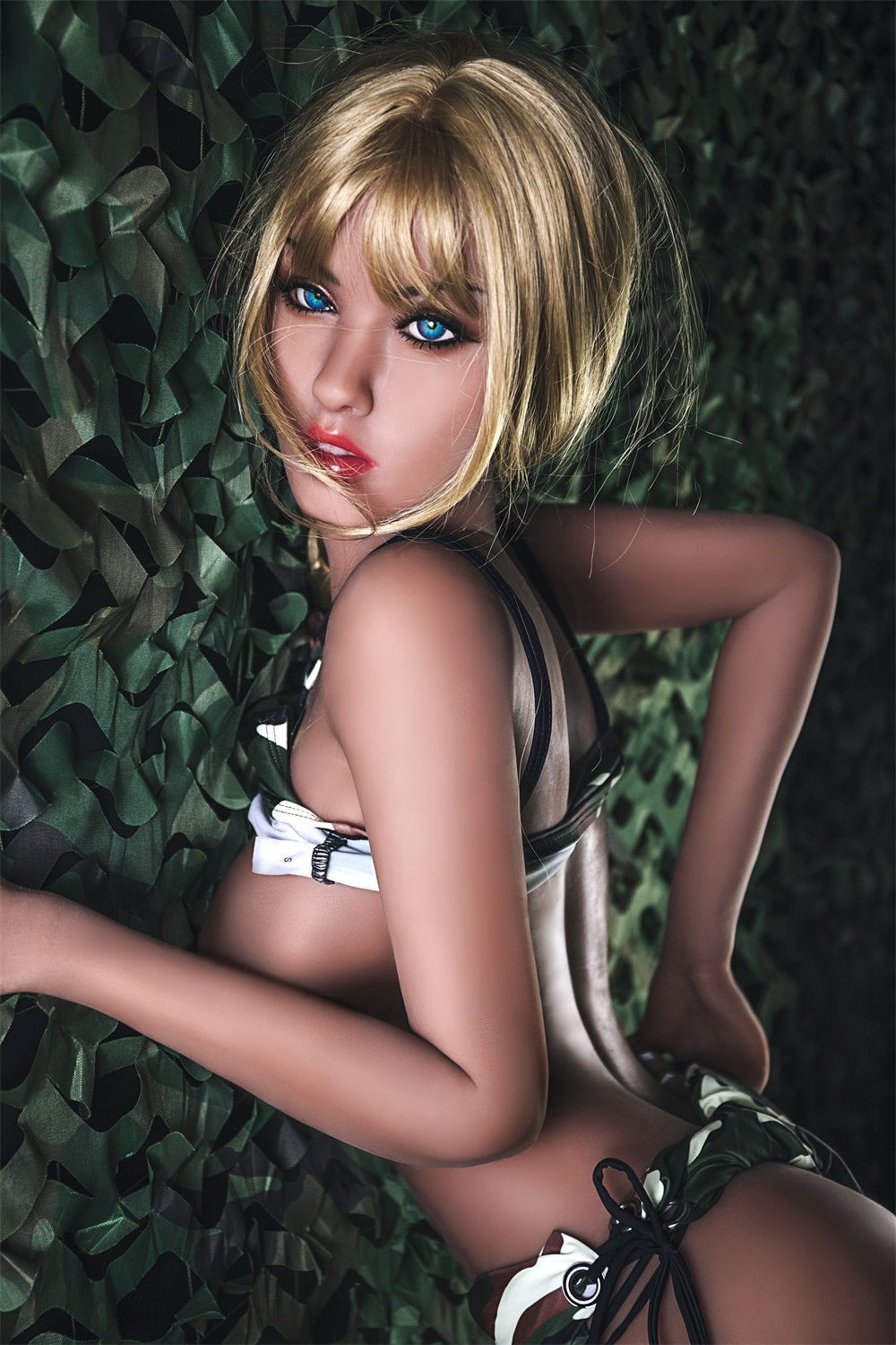 170cm Beautiful Blonde Hair Sexy Big Boobs Adult TPE Sex Doll - Viola IDATEDOLL